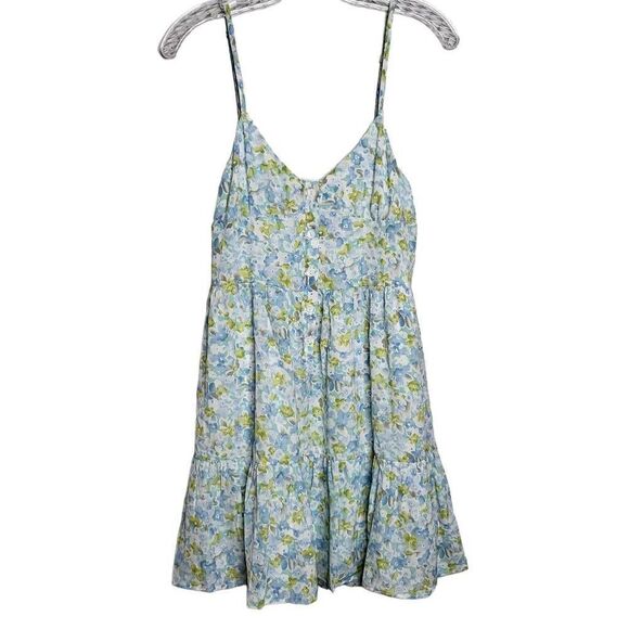 Toby Heart Ginger Floral Sleeveless Boho Mini Dress Size XS - Picture 2 of 9